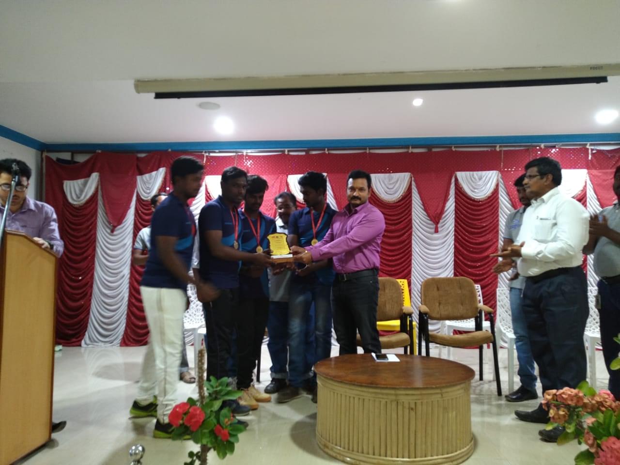 JKK Munirajah College of Technology Erode Appriciation Ceremony For Weight Lifting photo 6